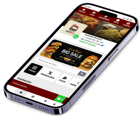 App O Seu Pedido